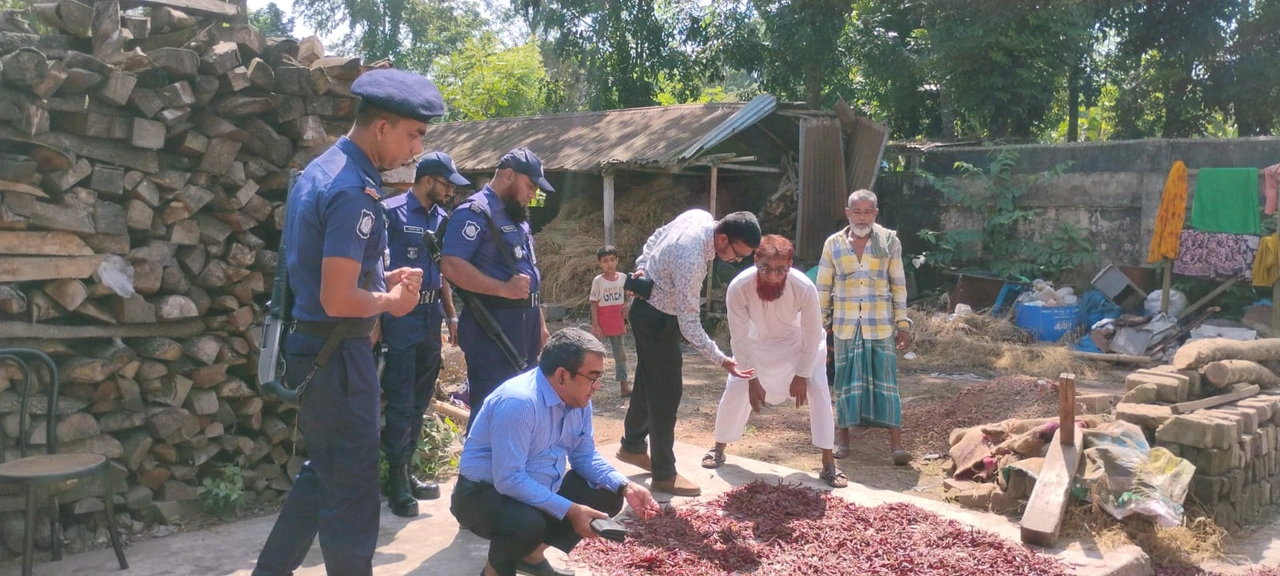 পচা মরিচ ও মেয়াদোত্তীর্ণ লাইসেন্স : ৮০ হাজার টাকা জরিমানা