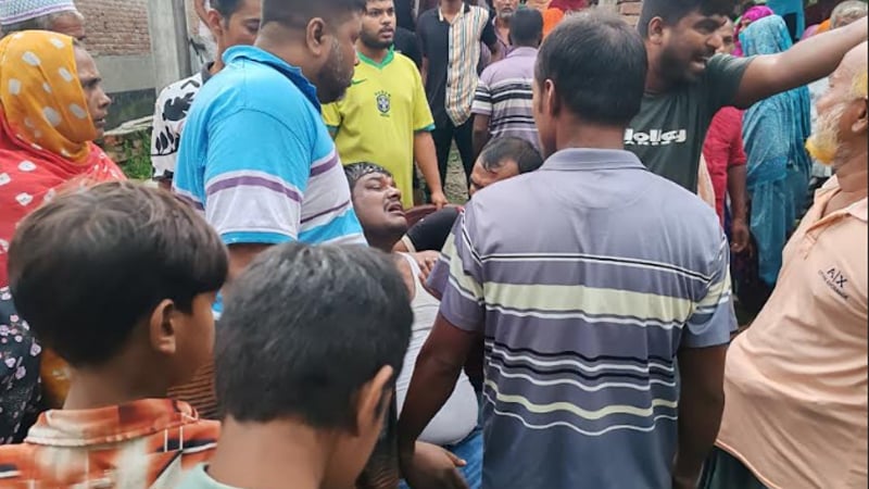বিদ্যুৎস্পৃষ্ট ছেলেকে বাঁচাতে গিয়ে প্রাণ গেল মায়েরও
