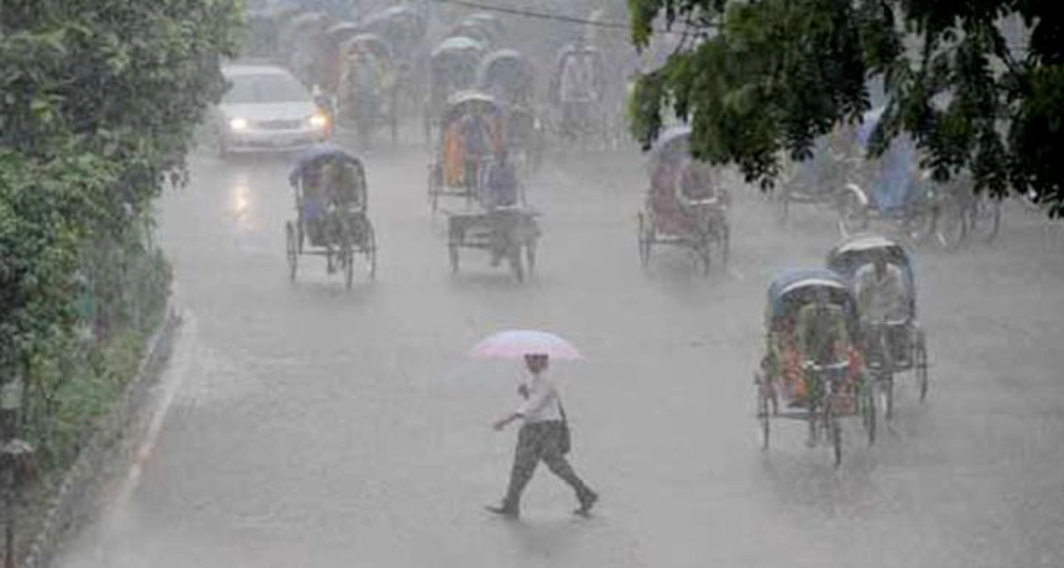 দেশে টানা তিন দিন বৃষ্টির পূর্বাভাস