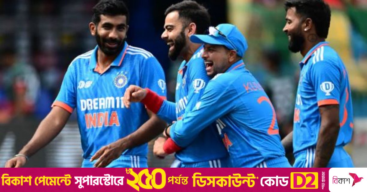 মূল স্পন্সর না থাকায় ভারতের জার্সিতে ৮০ শতাংশ ডিসকাউন্ট!