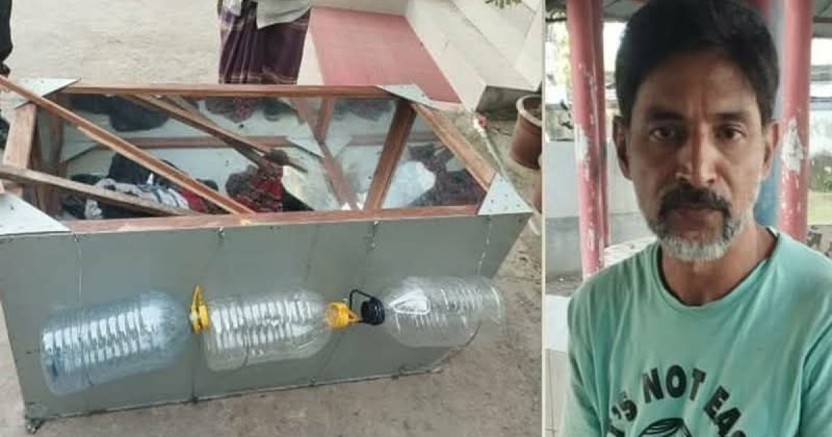 বাক্সে ভেসে নদীপথে বাংলাদেশে প্রবেশ, ভারতীয় নাগরিক আটক