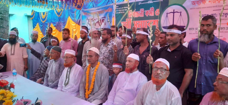 অর্ধশতাধিক কর্মী নিয়ে জামায়াতে যোগ দিলেন শ্রমিক দল নেতা