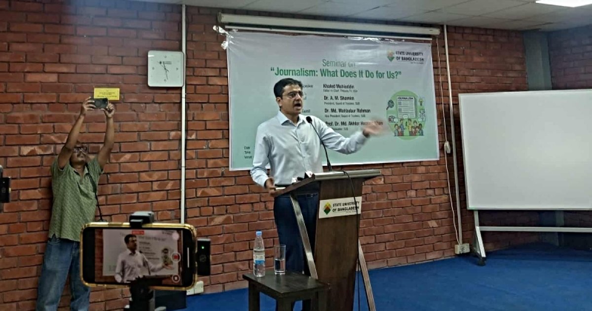 ‘বাংলাদেশে তাচ্ছিল্য করা হলেও আন্তজার্তিকভাবে মোজো রিপোর্টিংয়ে প্রশিক্ষণ দেওয়া হচ্ছে’