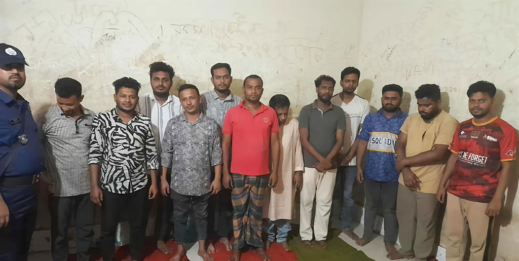 ছাত্রলীগ-যুবলীগের ঝটিকা মিছিল, ১২ নেতা-কর্মী গ্রেপ্তার