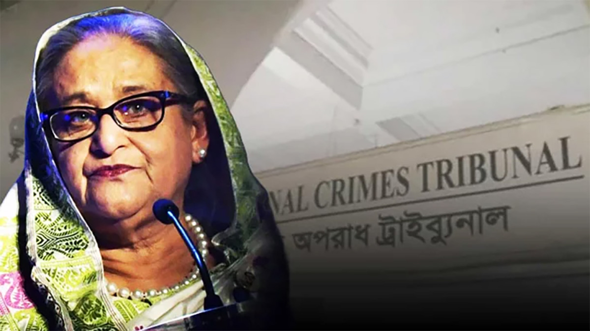 শেখ হাসিনাসহ ৩ আসামির বিরুদ্ধে দ্বিতীয় দিনের যুক্তিতর্ক উপস্থাপন আজ