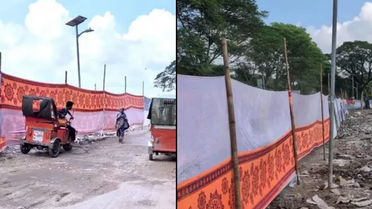 উপদেষ্টার আগমনে আর্বজনার স্তূপ ঢেকে গেল পর্দায়