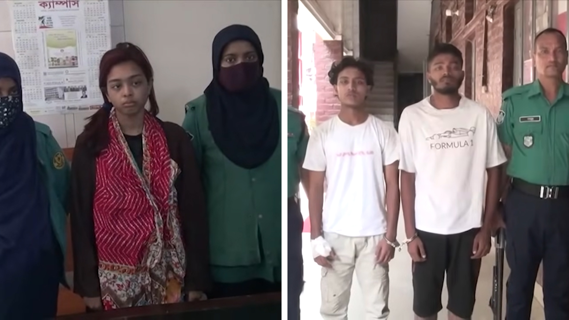জুবায়েদ হত্যা: জবানবন্দি শেষে কারাগারে মাহির ও বর্ষাসহ ৩ আসামি