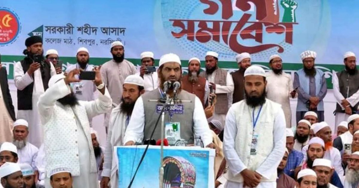 একটি দল আবারও ফ্যাসিবাদ কায়েম করতে চায়: মামুনুল হক