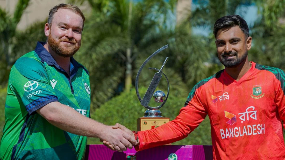 আয়ারল্যান্ডের বিপক্ষে টস জিতে ফিল্ডিংয়ে বাংলাদেশ