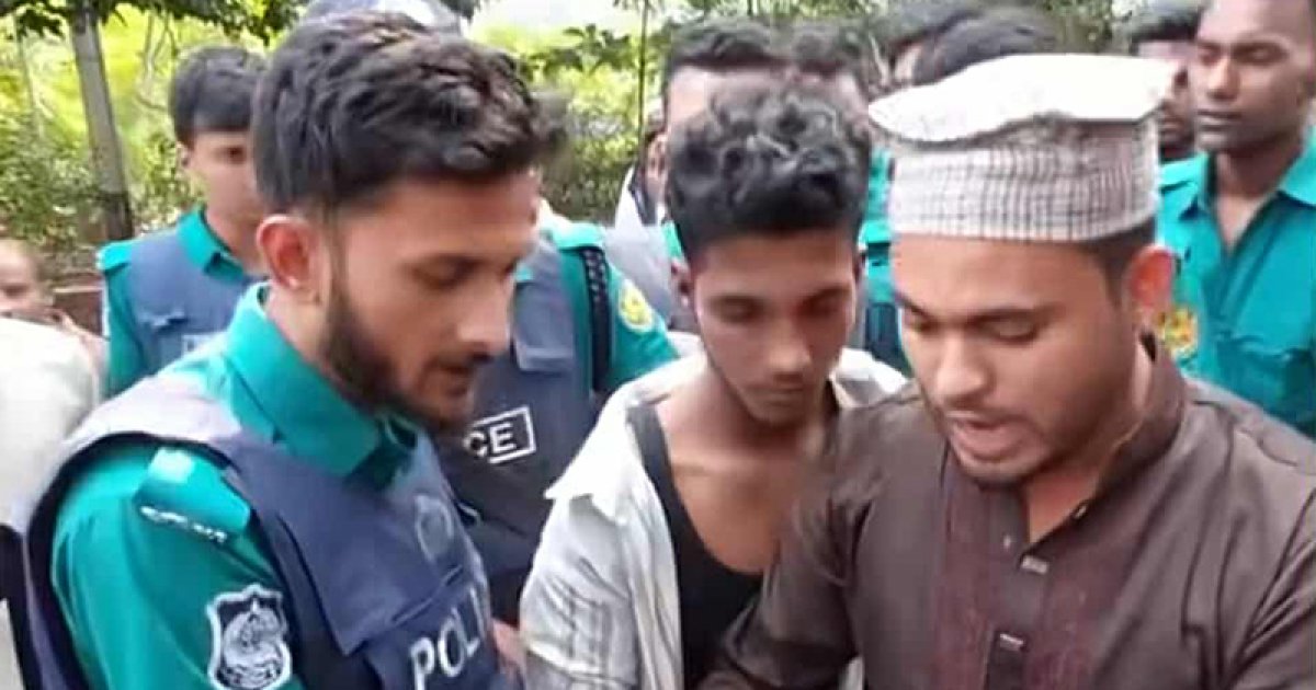 ধানমন্ডি ৩২ থেকে সন্দেহভাজন কিশোর ও যুবক আটক
