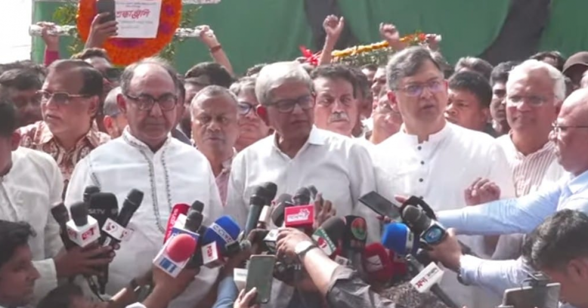 আবারও গণতন্ত্র ধ্বংসের চক্রান্ত হচ্ছে: মির্জা ফখরুল