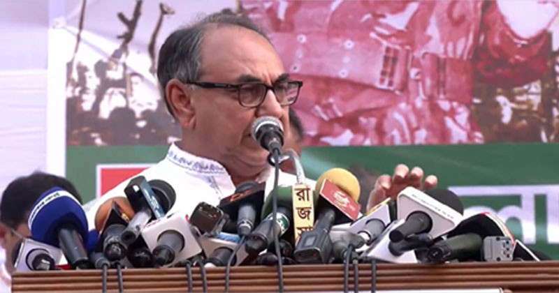 বিএনপি মাঠে নামলে আপনাদেরকে ট্যাবলেট খাওয়ার জন্য খুঁজে পাওয়া যাবে না: সরকারকে মির্জা আব্বাস