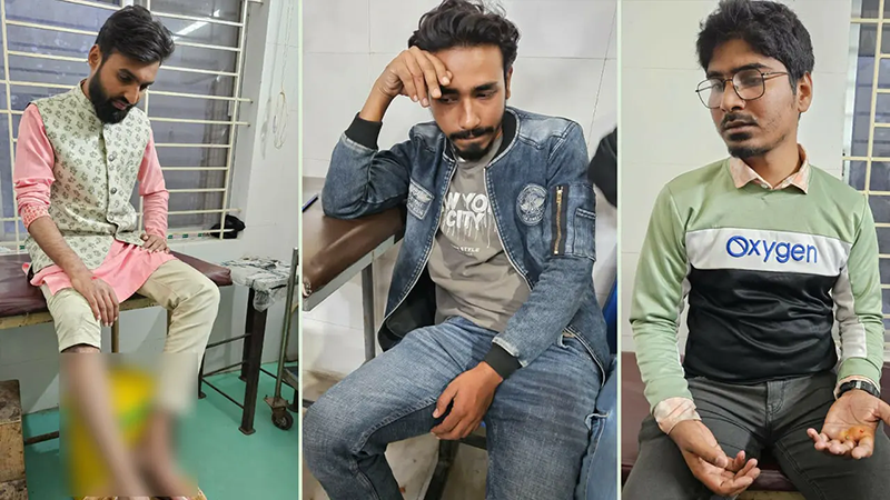 মাইক্রোবাসচাপায় এনসিপির ২ নেতা ও এক সাংবাদিককে হত্যাচেষ্টা