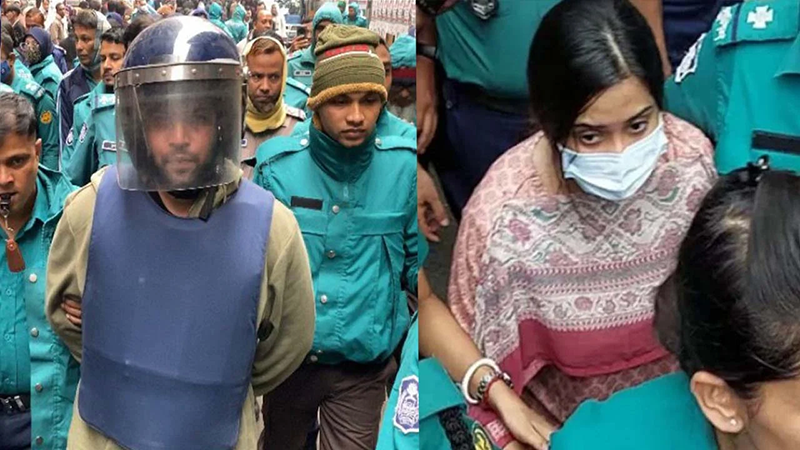 সন্ত্রাস বিরোধী আইনের মামলায় স্ত্রীসহ মেজর সাদেকুল ৫ দিনের রিমান্ডে