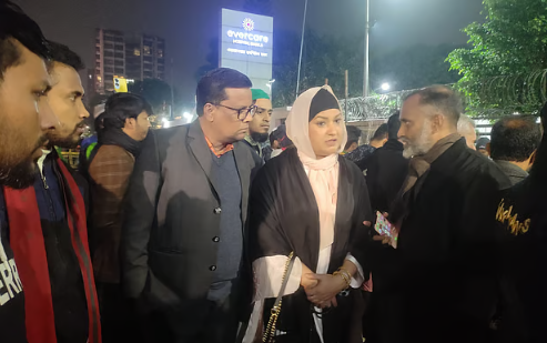 মনে হচ্ছে মাথার ওপর থেকে একটা ছায়া হারিয়ে গেল: বিএনপির কর্মী নীলা হোসাইন