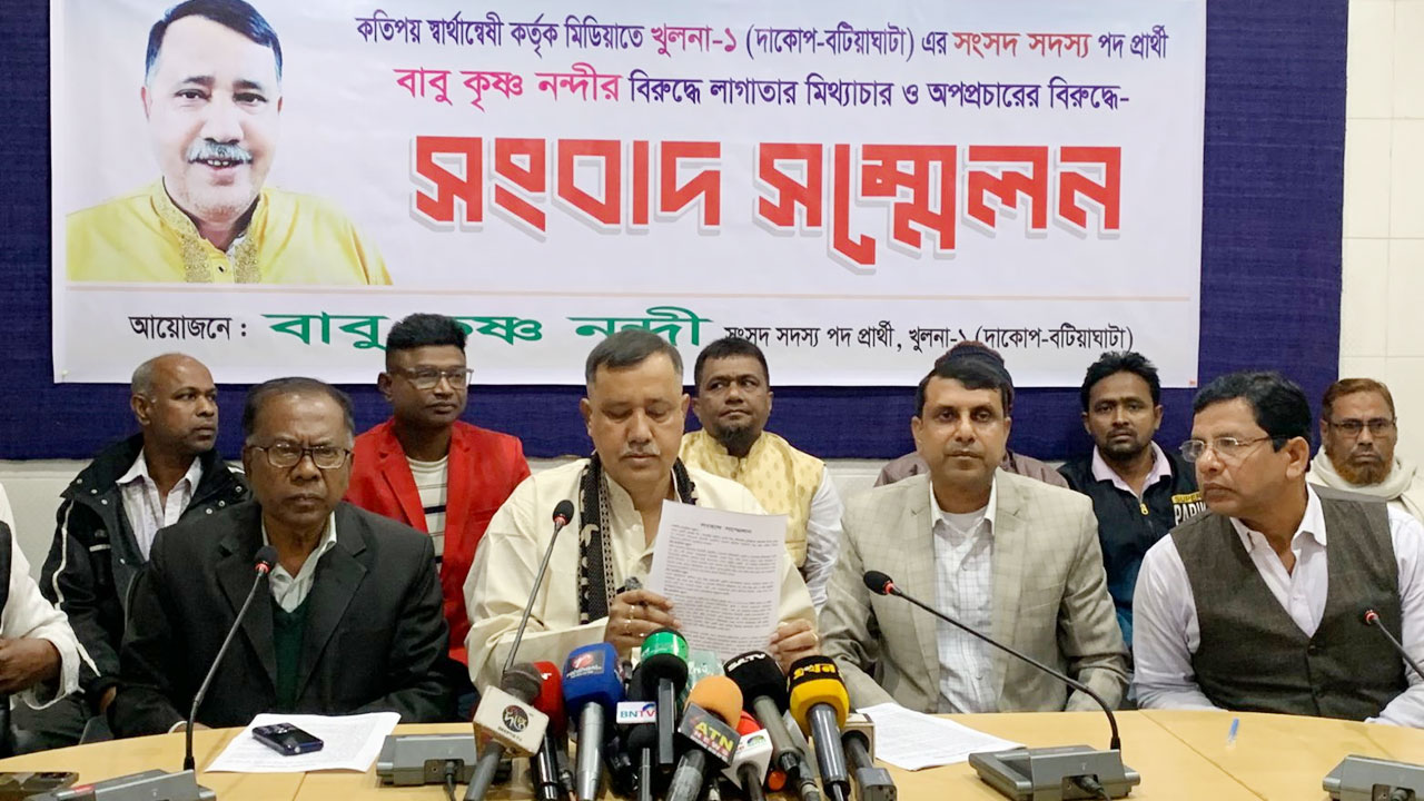 এআই প্রযুক্তির মাধ্যমে ছবি তৈরি করে অপপ্রচার করা হচ্ছে: জামায়াতের এমপি প্রার্থী কৃষ্ণ নন্দী