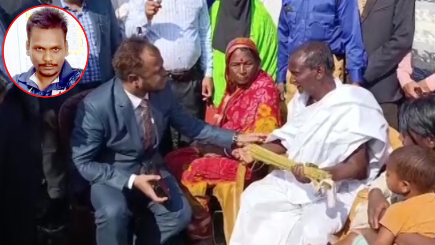 জেলা প্রশাসকের মানবিক সহায়তা পেল হত্যাকাণ্ডের শিকার দীপুর পরিবার