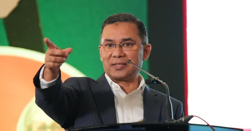 দোষারোপের রাজনীতিতে মানুষের পেট ভরে না: তারেক রহমান