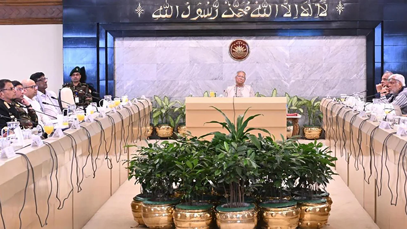 এবারের নির্বাচন ভবিষ্যতের জন্য আদর্শ তৈরি করবে: প্রধান উপদেষ্টা