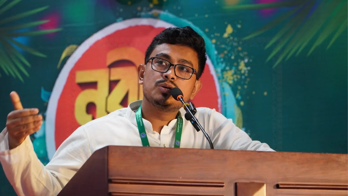 ক্যাম্পাসে চাঁদাবাজ ও মাদককারবারিদের বিরুদ্ধে প্রতিরোধের ডাক সাদিক কায়েমের