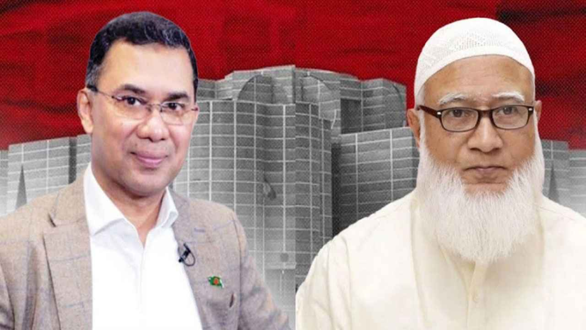 তারেক রহমানকে ‘লাইভ ডিবেট’-এর চ্যালেঞ্জ জামায়াত আমিরের