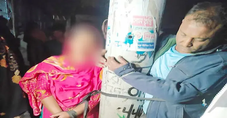 ‘দাঁড়িপাল্লায় ভোট চাইতে’ রাতে প্রবাসীর স্ত্রীর ঘরে জামায়াত নেতার ছেলে, খুঁটিতে বেঁধে রাখে জনতা