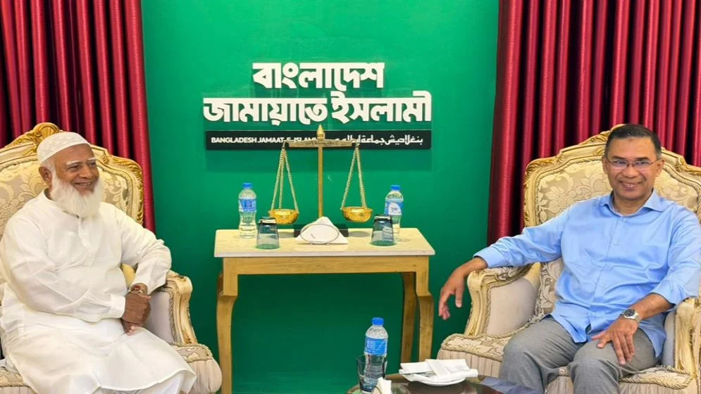 ভবিষ্যৎ প্রধানমন্ত্রী হিসেবে তারেক রহমানকে অগ্রিম অভিনন্দন জামায়াত আমিরের