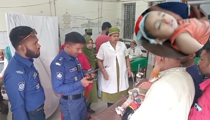 নড়াইলে অবৈধ ইঞ্জিল চালিত ট্রলির ধাক্কায় শিশু নিহত