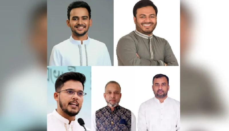 আসিফ-আদিবকে নিয়ে পাঁচ সিটিতে এনসিপির চূড়ান্ত প্রার্থী ঘোষণা