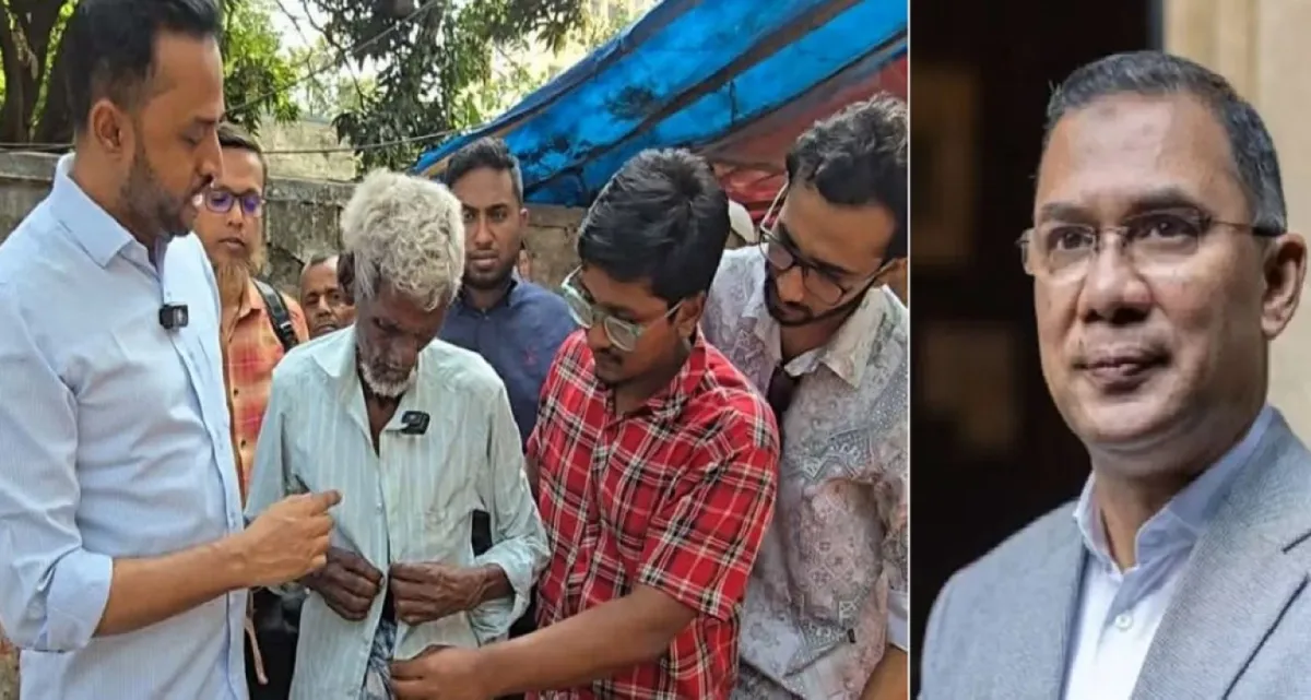 ৮০-ঊর্ধ্ব বৃদ্ধ নাঈমুদ্দিনের পাশে দাঁড়ালেন প্রধানমন্ত্রী