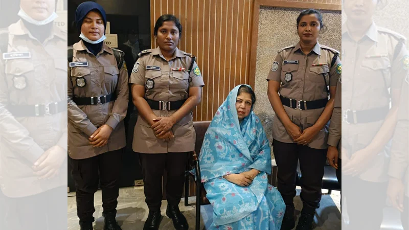 আটকের পর সাবেক স্পিকার শিরীন শারমিন চৌধুরীর জিজ্ঞাসাবাদ চলছে ডিবি কার্যালয়ে