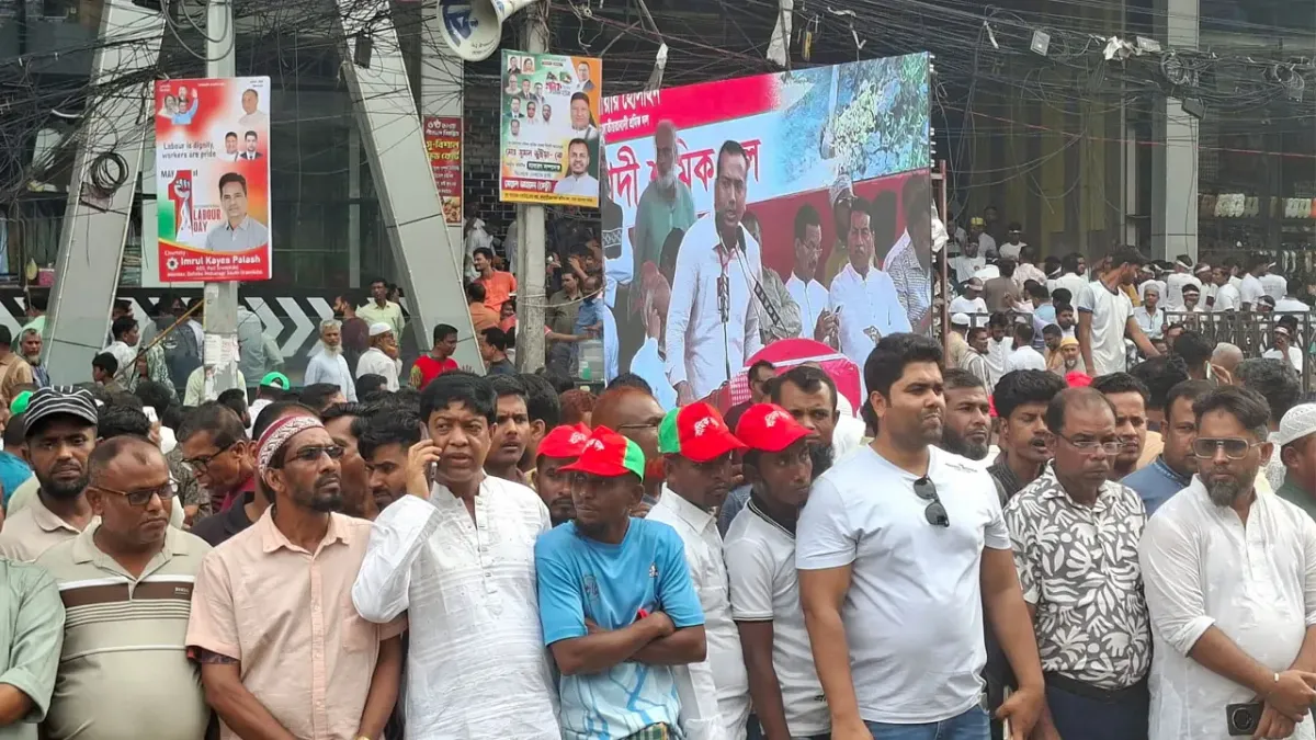 জুলাই আন্দোলনে ছাত্রদের পাশে দাঁড়িয়ে শ্রমিকরা শক্তি যুগিয়েছিলেন: ছাত্রদল সভাপতি