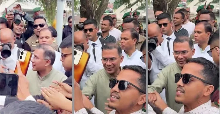 প্রটোকল ভেঙে যুবকের সঙ্গে সেলফি তুললেন প্রধানমন্ত্রী তারেক রহমান