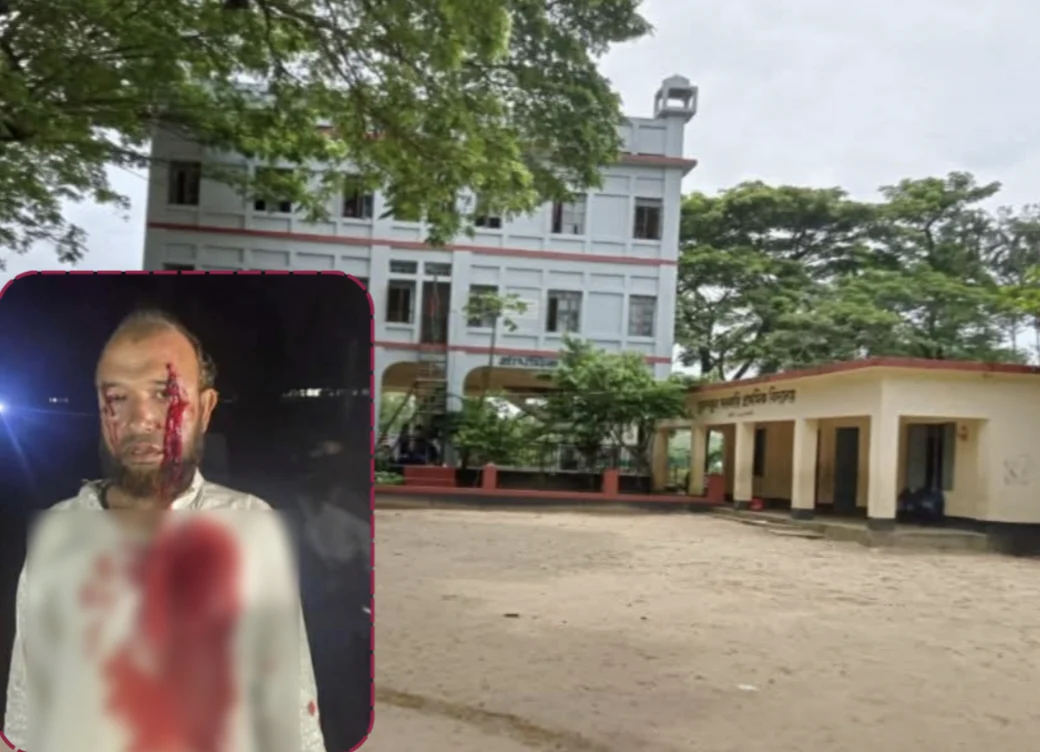 স্কুলের ভিতরে মাদক সেবনে বাধা দেওয়ায় স্কুল দপ্তরিরকে এলোপাতাড়ি পিটিয়ে জখম